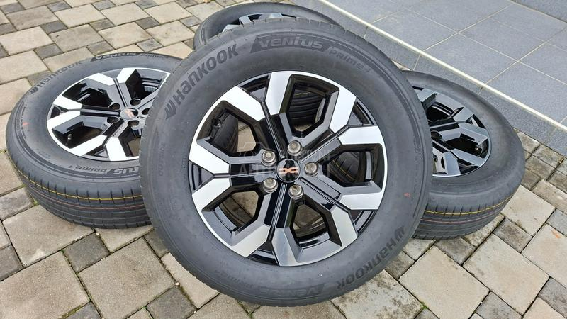 Aluminijumske felne Duster 17" 5 x 114.3