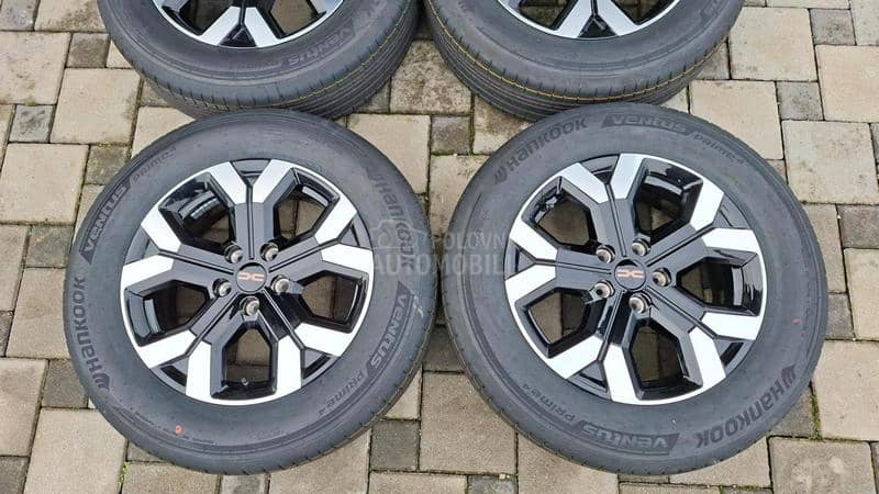 Aluminijumske felne Duster 17" 5 x 114.3