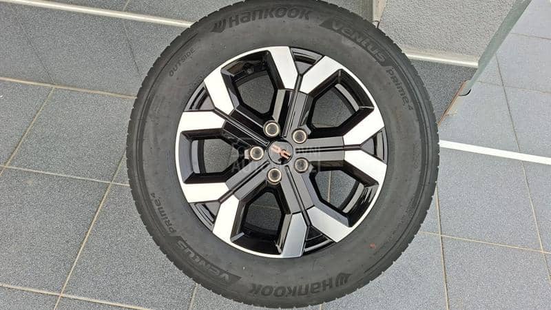 Aluminijumske felne Duster 17" 5 x 114.3