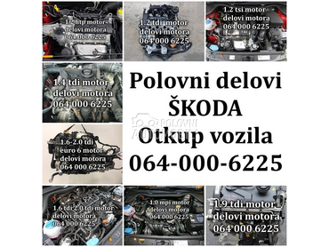 Škoda Skala -  kompletan auto u delovima