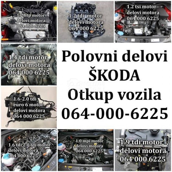 Škoda Skala -  kompletan auto u delovima