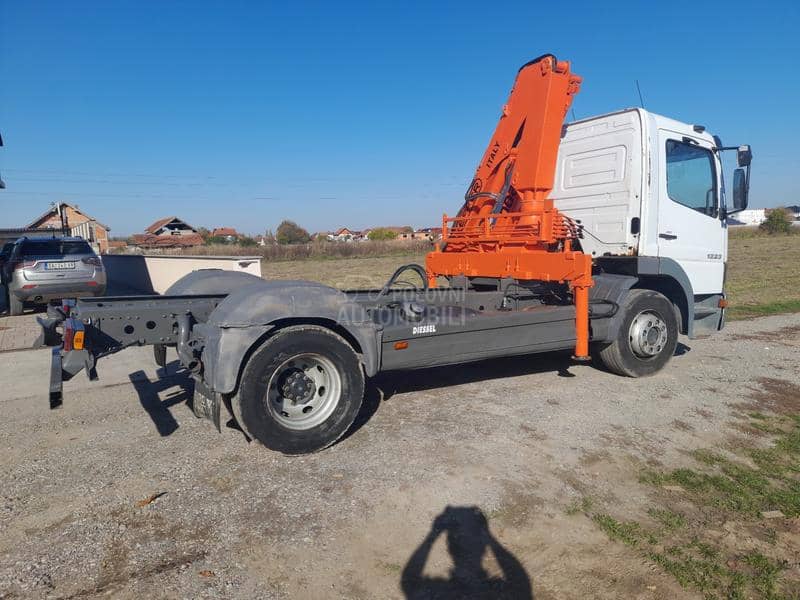 Mercedes Benz 1223 ATEST  kiper kran