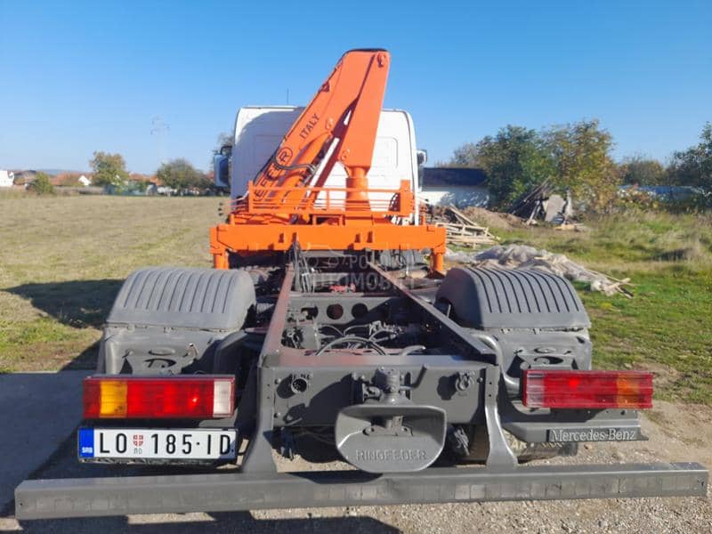 Mercedes Benz 1223 ATEST  kiper kran