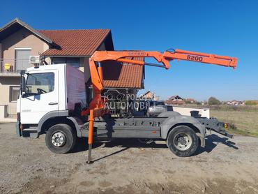 Mercedes Benz 1223 ATEST  kiper kran