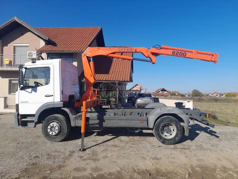 Mercedes Benz 1223 ATEST  kiper kran