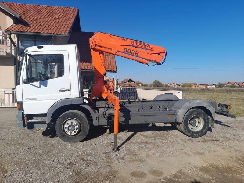 Mercedes Benz 1223 ATEST  kiper kran