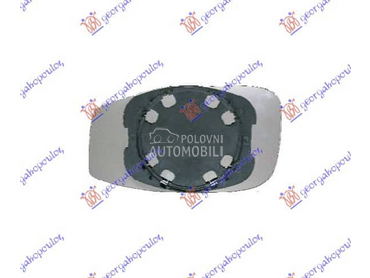 STAKLO RETROVIZORA -09 Desno za Fiat Stilo od 2001. do 2006. god.