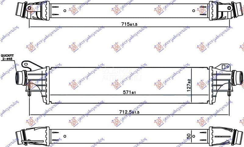 HLADNJAK INTERKULERA 1.0i...