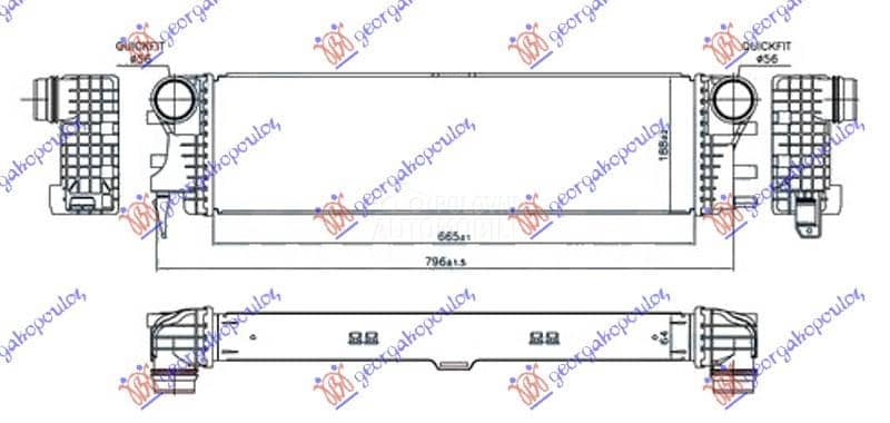 HLADNJAK INTERKULERA 2.2