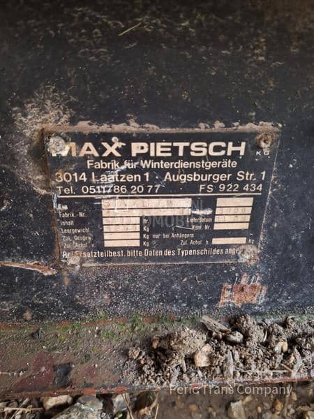 Raonik za sneg i posipač soli