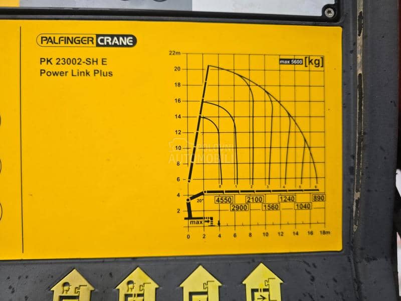 MAN TGS 33.480 Kipa Kran