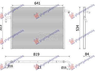 HLADNJAK MOTORA DODATNI... za Volvo S60 za 2018. god.