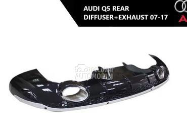 Zadnji difuzor sa auspuhom za Audi Q5 od 2007. do 2017. god.