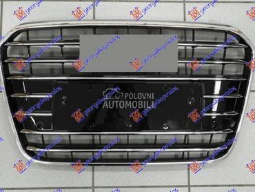 PVC MASKA KOMPLET CRNA/HROM za Audi A6 od 2010. do 2014. god.