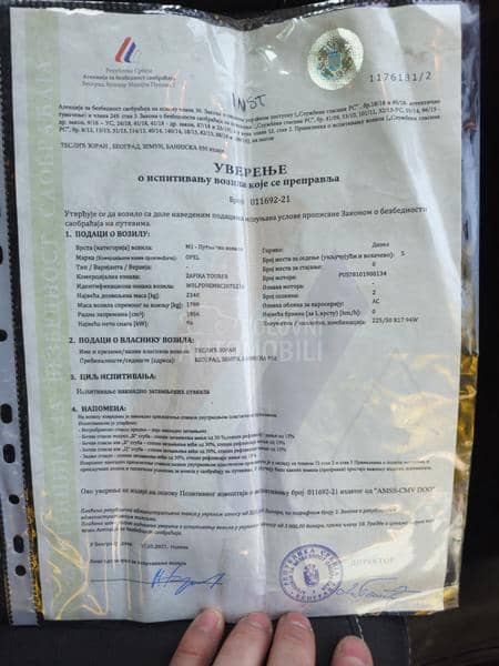 Opel Zafira 2.0 CDTI ecoflex