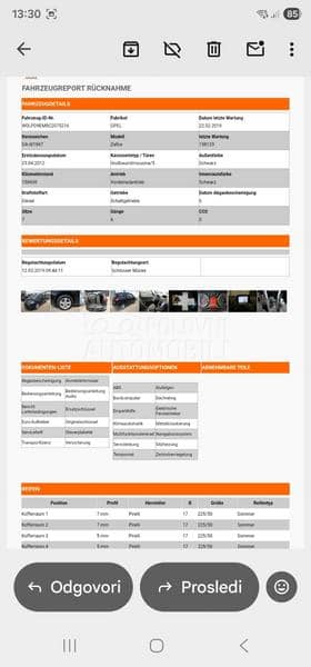 Opel Zafira 2.0 CDTI ecoflex