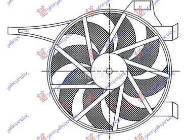 VENTILATOR KLIME KOMPLET... za Opel Combo od 2000. do 2012. god.