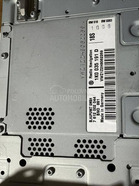 Multimedija golf 5 passat B6