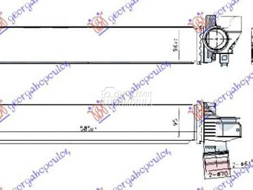 HLADNJAK INTERKULERA 1.5... za BMW X1 od 2019. do 2022. god.