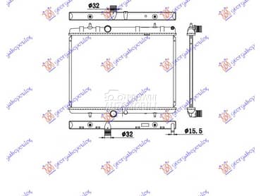 HLADNJAK MOTORA... za Citroen DS4 od 2015. do 2021. god.