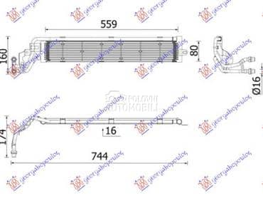HLADNJAK MOTORA DODATNI... za Audi Q3 za 2019. god.
