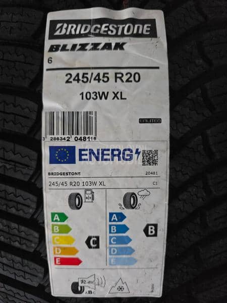 Bridgestone 275/40 R20 Zimska