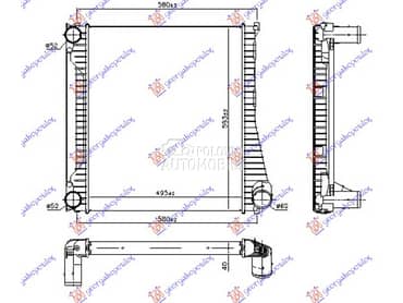 HLADNJAK INTERKULERA 3.0... za Land Rover Discovery od 2014. do 2016. god.