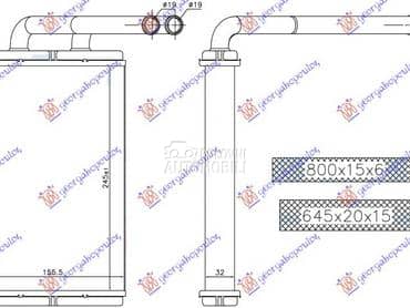 GREJAC KABINE za Chevrolet Captiva od 2007. do 2012. god.