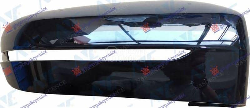 POKLOPAC RETROVIZORA CRNI Levo