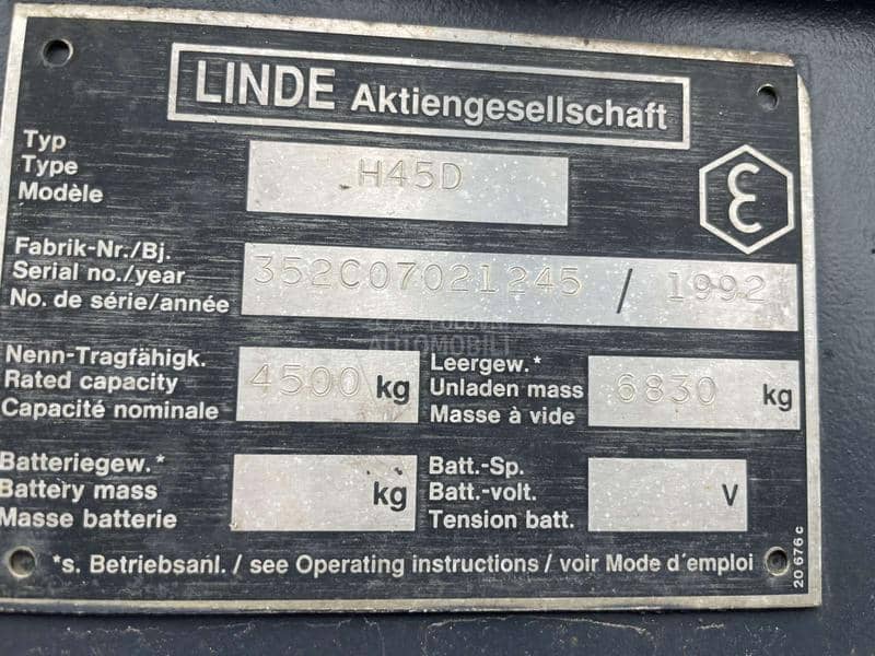 Linde H 45