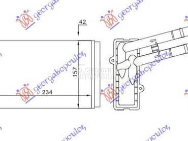 GREJAC KABINE za Audi A4 od 1994. do 2000. god.