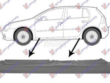 SAJTNA 5 VRATA Levo za Volkswagen Golf 5 od 2004. do 2008. god.