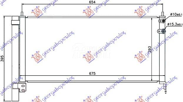 HLADNJAK KLIME 1.8i 16V HIBRID
