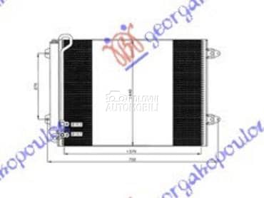 HLADNJAK KLIME 1.6 16v... za Volkswagen Passat CC od 2008. do 2012. god.