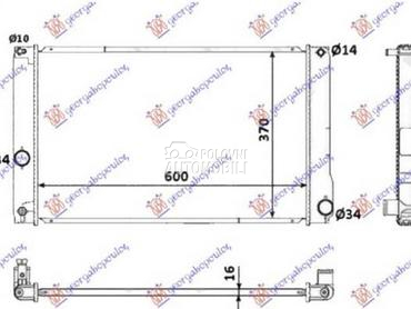 HLADNJAK MOTORA 1.8 HIBRID... za Toyota Auris od 2006. do 2010. god.