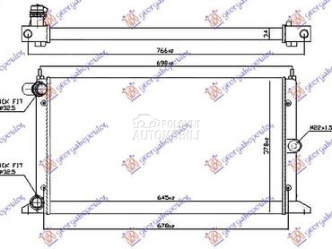 HLADNJAK MOTORA... za Volkswagen Sharan od 1995. do 2010. god.