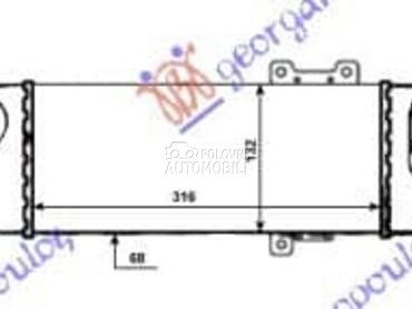 HLADNJAK INTERKULERA... za Hyundai i30 od 2007. do 2012. god.