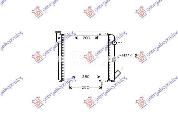 HLADNJAK MOTORA BENZIN ()...