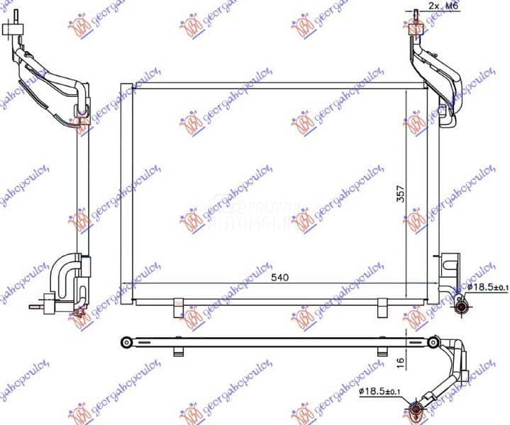 HLADNJAK KLIME 1.6 TDCi...