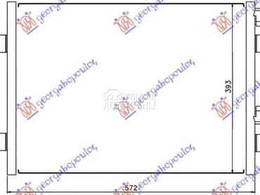 HLADNJAK KLIME... za Dacia Logan od 2009. do 2012. god.