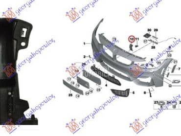 NOSAC PREDNJEG BRANIKA... za BMW Serija 4 od 2000. do 2020. god.