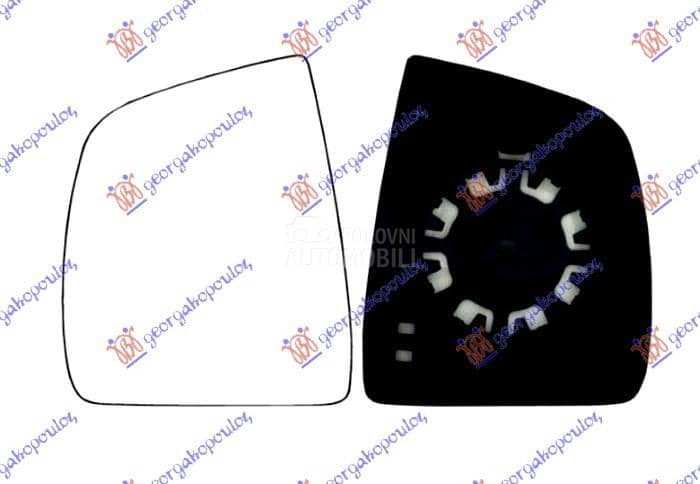 STAKLO RETROVIZORA Levo