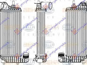 HLADNJAK INTERKULERA 1.6... za Ford Kuga od 2013. do 2016. god.