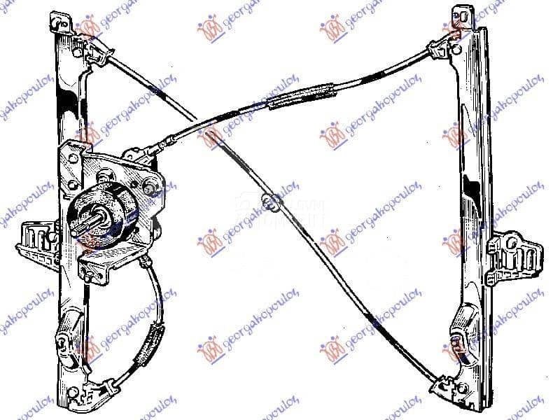 PODIZAC PREDNJEG PROZORA...