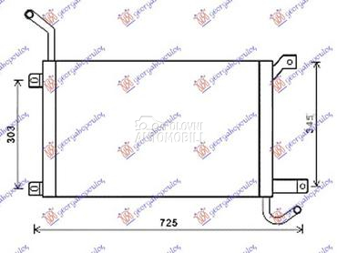 HLADNJAK MOTORA DODATNI... za Land Rover Range Rover Sport od 2005. do 2013. god.