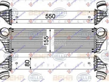 HLADNJAK INTERKULERA 3.0... za BMW Serija 7 od 2008. do 2012. god.