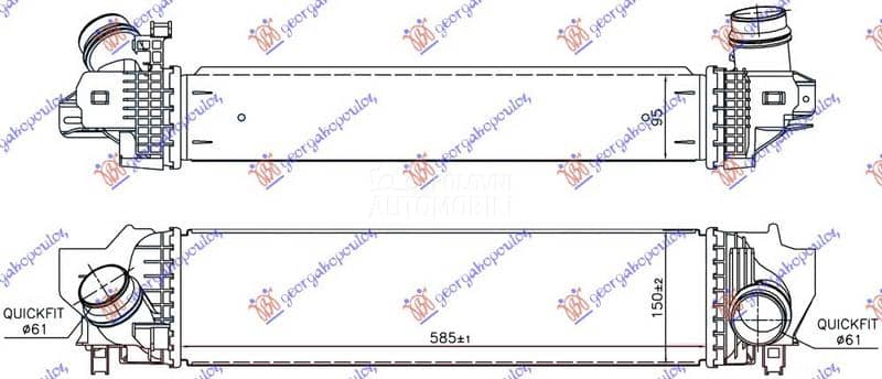HLADNJAK INTERKULERA SVI...
