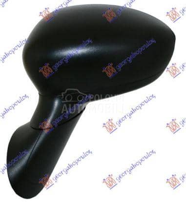 RETROVIZOR MEHANICKI CRNI Levo