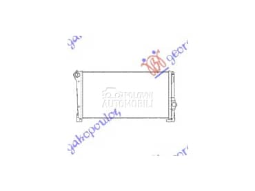 HLADNJAK MOTORA 1.3 JTD ()... za Fiat Idea od 2004. do 2010. god.