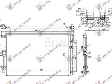 HLADNJAK KLIME ZA SVE... za Kia Soul od 2013. do 2016. god.